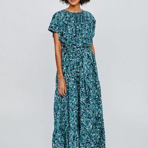 Vienna maxi in midnight coral